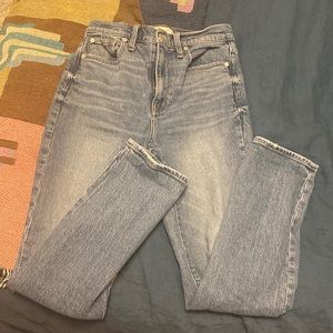Madewell High Rise Slim Boy Jean-Size 25